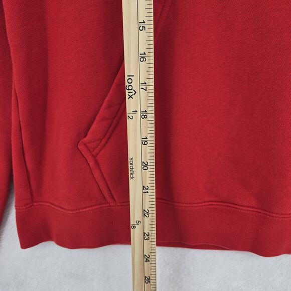 Nike Hoodie Mens Large Pullover Athletic Kangaroo Pocket 836123-657 Swoosh - Picture 5 of 10